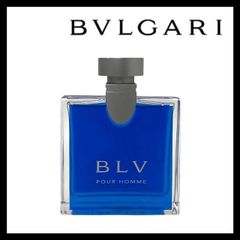 ほぼ満量 ブルガリ ブルー プールオム 100ml オードトワレ - メルカリ