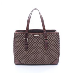 CELINE トートバッグ マカダム柄 A4可 キャンバス×レザー 1284 - メルカリ