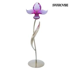 ●良品☆スワロフスキー　Drina　Violet　花　ドリナ　バイオレット 1 ○良品☆スワロフスキー Drina Violet 花 ドリナ バイオレット 1