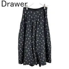 ドゥロワー Drawer RESORT1 ラメカットジャカード フレアスカートのサムネイル