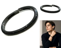 DAMIANI　ダミアーニ　メトロポリタン ドリーム　ブラックダイヤモンド　バングル ブレスレット　M　メンズ 男女　ダイヤのサムネイル