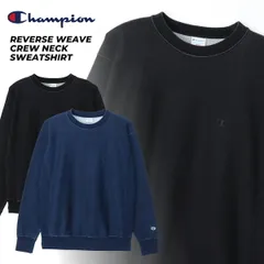 チャンピオン リバースウィーブ(R) クルーネック スウェットシャツ オフブラック インディゴ Champion REVERSE WEAVE CREW NECK SWEATSHIRT OFFBLACK INDIGO c3-c020 ウェア トップス