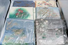 MOH-00040 訪問着 付け下げ 6枚 まとめ売り 正絹 逸品のサムネイル