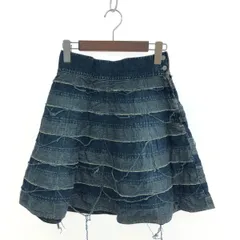 HYSTERIC GLAMOUR ヒステリックグラマー デニムスカート サイズ:S ウミヘビ柄/フレアスカート    ネイビー レディース / 240001203169のサムネイル