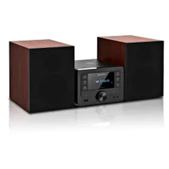 ミニコンポ 40W Bluetooth CDステレオシステム, ホームオーディオ, CD/MP3/USB/FM/AUX 入力, ブックシェルフスピーカー (クラシック)ma 38cb7ec3