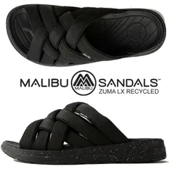 マリブ サンダルズ ズマ LX リサイクルド ブラック MALIBU SANDALS ZUMA LX RECYCLED BLACK/BLACK ms02-5010 靴 サンダル シューズ メンズ ウィメンズ ユニセックス のサムネイル