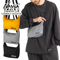 ナンガ ファイバーマックス TUL コンパクト サコッシュ NANGA Fibermax TUL COMPACT SACOCHE n2610-3n014z 鞄 ショルダー バッグ サコッシュ メンズ ウィメンズ ユニセックス のサムネイル