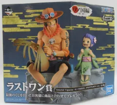 BANDAI SPIRITS 一番くじ ワンピース ワノ国編 第二幕 ラストワン賞エース&お玉 メモリアルカラーver. Emorial Vignette