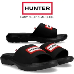 ハンター ユニセックス イージー ネオプレーン スライド ブラック HUNTER UNISEX EASY NEOPRENE SLIDE BLACK uff7137neo-blk 靴 シューズ サンダル メンズ レディース ユニセックス のサムネイル