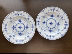 ロイヤルコペンハーゲン ブルーフルーテッド フルレース 深皿 ディップ