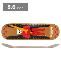 （セール）CREATURE DECK クリーチャー デッキ KEVIN BAEKKEL DEMON 8.6　スケートボード スケボーのサムネイル
