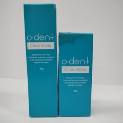 新品未開封】 オーデントクリアホワイト 30g トゥースウォッシュ 80ml 