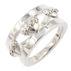 ジュエリー JEWELRY リング・指輪 JustinDavis ハート リング Justin Davis #15 シルバー925 ハート リング レディース Used Aのサムネイル
