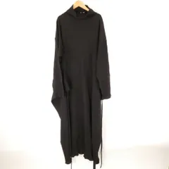 美品 BASERANGE ベースレンジ ワンピース XS オーガニックコットン 長袖 ロング丈 スリット レディース AN3255A53 のサムネイル