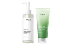 <ナ>ANUA(アヌア)ドクダミポアコントロールクレンジングオイル200ml+ドクダミポアディープクレンジングフォーム150ml 2STEPセット