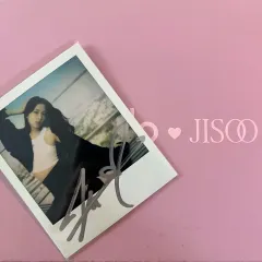BLACKPINK ジス 直筆サイン入りポスター BLACKPINK ジス jisoo 直筆
