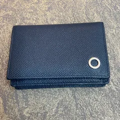 BVLGARI ブルガリ メンズ 名刺入れ レザー DENIM SAPPHIRE　管理番号SC560のサムネイル