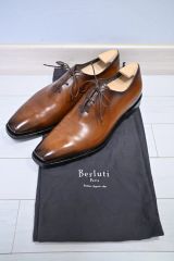 新品 ビスポーク100万円 Berluti アーサー ラテラル シューズ 8.5