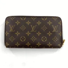 【中古】LOUIS VUITTON ジッピー・オーガナイザー ラウンドファスナーウォレット M62581 モノグラム ブラウン ルイ・ヴィトン[10]