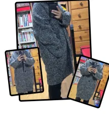 正規品 Isabel Marant オーバーサイズ ツイード コート 55 66のサムネイル