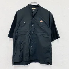coen　コーエン　KELTY　ケルティ　半袖マオカラーシャツ　黒　ブラック　Sサイズ　古着【値引き交渉OK！】のサムネイル