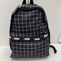 LeSportsac 黒 リュックサック 薔薇 ローズ - メルカリ