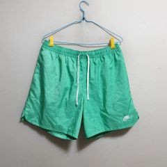 047051 KITH ナイロン ショート パンツ グリーン ハーフ ショーツ