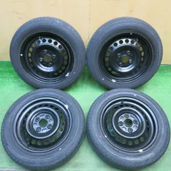 キレイ！23年★155/65R14 ブリヂストン エコピア EP150 スチール ホイール 14インチ PCD100/4H★6050506HAノのサムネイル