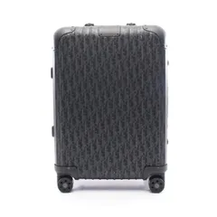 ディオール Dior キャリーバッグ DIOR × RIMOWA オブリーク ブラック その他 DIOR×RIMOWA オブリーク キャリーケース ユニセックス Used Aのサムネイル