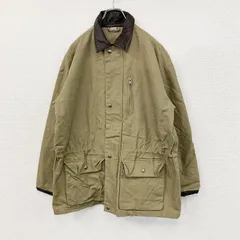 ～90s　ダックジャケット　レザーカラー　ヴィンテージ　ベージュ　Sサイズ　古着【値引き交渉OK！】