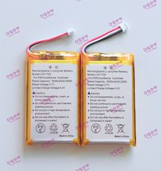 [2500mAh 대용량]SONY PlayStation5(PS5) DualSense 무선 컨트롤러 교환용 배터리 LIP1708 3.7V 2500mAh 유익한 2개 세트