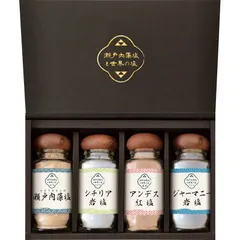 瀬戸内藻塩と世界の塩セット SNSS-BEのサムネイル