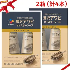 CJジャパン 贅沢アワビオイスターソース 350g x 2本 x 2箱セットのサムネイル
