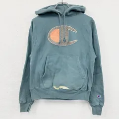 Champion　チャンピオン　リバースウィーブ　スウェットパーカー/フーディー　モスグリーン　XSサイズ　古着【値引き交渉OK！】