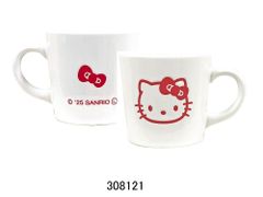 헬로 키티 발수 머그 M (화이트) (308121)