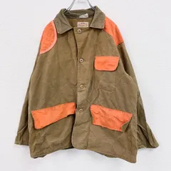 70s　SAF TBAK　サフトバック　ハンティングジャケット　コーデュロイカラー　ヴィンテージ　ベージュ　古着【値引き交渉OK！】のサムネイル