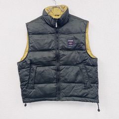 コルウィン リバーシブル ダウンベスト L ゴルフウェア 茶 高級ダウン