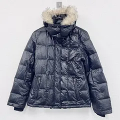 Calvin Klein Jeans　カルバンクラインジーンズ　ダウンジャケット　ダウン80%　黒　ブラック　Mサイズ　古着【値引き交渉OK！】のサムネイル