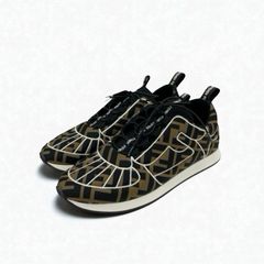 FENDI スニーカー フロー ズッカ柄 サイドジップ サイズ8 - メルカリ