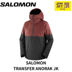【ムラスポ公式】SALOMON　サロモン　TRANSFER ANORAK JK（RR/DB）　24-25　メンズ　スノーウエアー　スノーボード　40％OFFのサムネイル