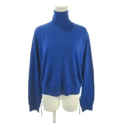 ユニクロ UNIQLO × ジェイダブリューアンダーソン JWアンダーソン J.W.ANDERSON オーバーサイズタートルネックセーター S 青 ブルー /AH4 ■ECC004のサムネイル