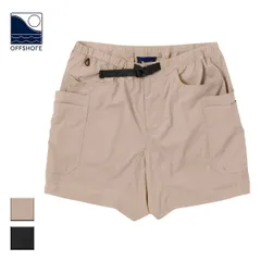 【新品】 OFFSHORE オフショア UTILITY POCKETS SHORTS メンズ/レディース ベージュ/ブラック S-XL OS26-2PT-002のサムネイル