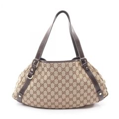 グッチ GUCCI ショルダーバッグ アビー GGキャンバス 130736 ベージュ
