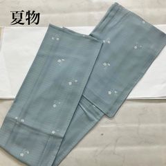 ハピ様専用 洗える夏着物と半幅帯のセット 両面染めの江戸小紋風