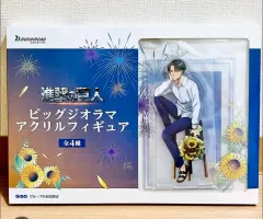 新品) 進撃の巨人 ブシロード GIGO限定モデル リヴァイ BIGジオラマ アクリル