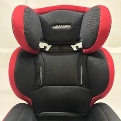 送料無料h14377 LEAMAN リーマン ハイバックジュニアシート レッド チャイルドシート カー用品 ベビー用品のサムネイル
