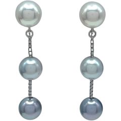 TASAKI Earrings in White Gold (K18WG) / Pearl Jewelry