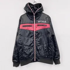 GOTCHA　ガッチャ　中綿ジャケット　ヘッドジップフーディー　黒　ブラック　XLサイズ　古着【値引き交渉OK！】のサムネイル