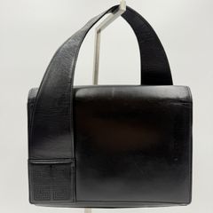 Givenchy ジバンシー 4G ハンドバック ステッチ フルフラップ レザー 
