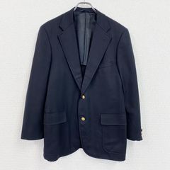 ☆ジェイプレス 金釦 ウールテーラードジャケット 紺ブレ T170-A5